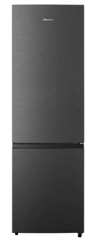 Hisense 264L Titanium Inox Combi Fridge Retail Box 1 year