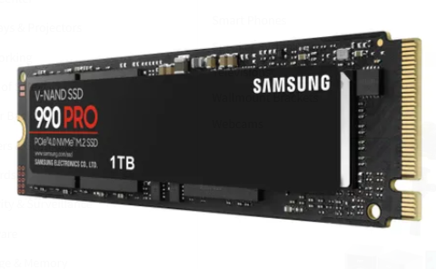 Samsung 990 PRO, 1 TB, M.2, 7450 MB/s