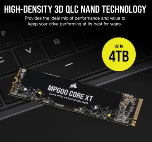 Corsair MP600 CORE XT, 1 TB, M.2