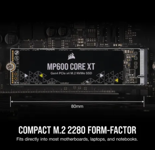 Corsair MP600 CORE XT, 1 TB, M.2