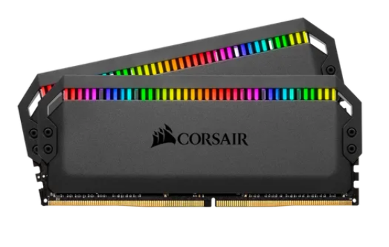 Corsair Dominator Platinum RGB, 16 GB, 2 x 8 GB, DDR4, 3600 MHz, 288-pin DIMM