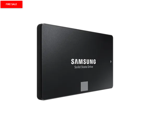 Samsung 870 EVO, 1 TB, 2.5", 560 MB/s, 6 Gbit/s