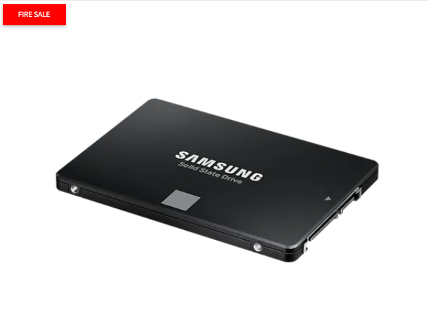 Samsung 870 EVO, 1 TB, 2.5", 560 MB/s, 6 Gbit/s