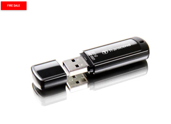 Transcend JetFlash elite JetFlash 350 8GB, 8 GB, USB Type-A, 2.0, Cap, 8.5 g, Black