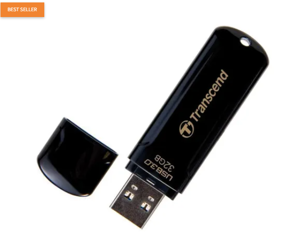 Transcend JetFlash elite JetFlash 700 32GB, 32 GB, USB Type-A, 3.2 Gen 1 (3.1 Gen 1), Cap, 8.5 g, Black