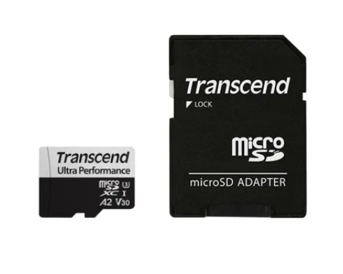 Transcend microSDXC 340S, 128 GB, MicroSDXC, Class 10, UHS-I, 160 MB/s, 125 MB/s