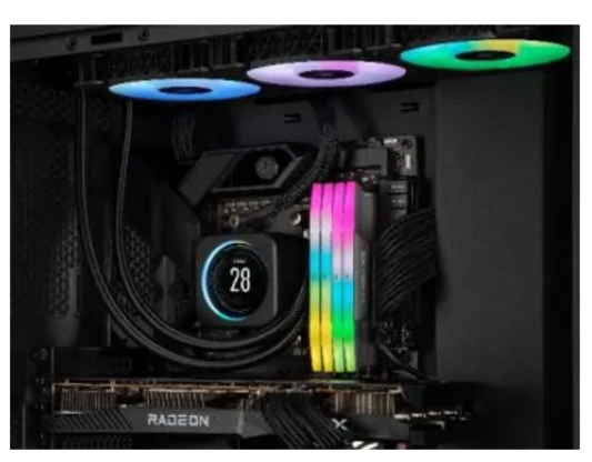 Corsair Vengeance RGB CMH32GX5M2B5600Z40, 32 GB, 2 x 16 GB, DDR5, 5600 MHz, 288-pin DIMM, Black
