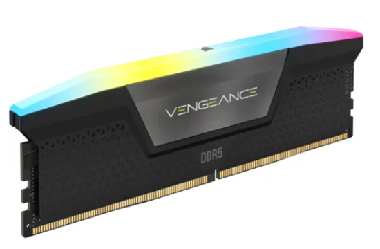 Corsair Vengeance RGB CMH128GX5M4B5600C40, 128 GB, 4 x 32 GB, DDR5, 5600 MHz, 288-pin DIMM