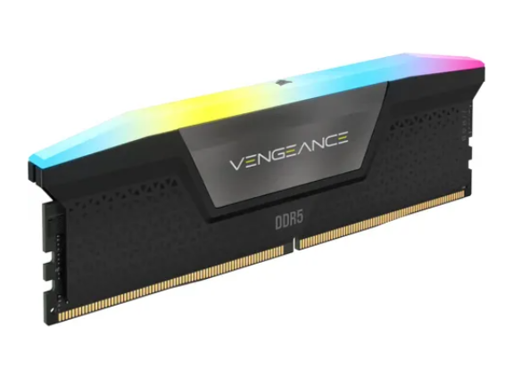 Corsair Vengeance RGB CMH64GX5M2B6000Z40, 64 GB, 2 x 32 GB, DDR5, 6000 MHz, 288-pin DIMM