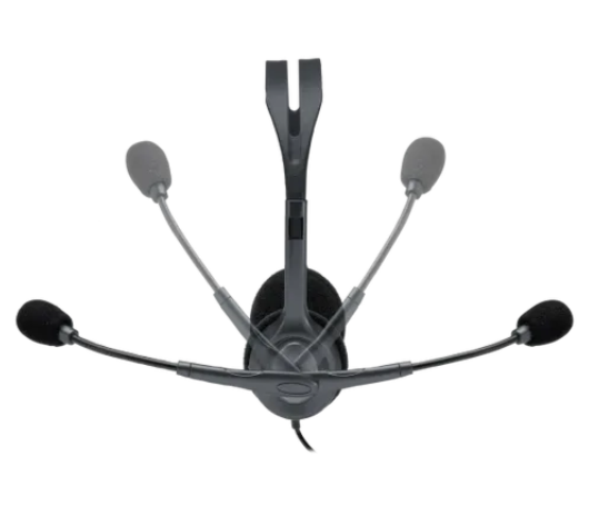 Logitech H110 Stereo Headset, Wired, Office/Call center, 20 - 20000 Hz, 74 g, Headset, Grey