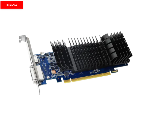 ASUS GT1030-SL-2G-BRK, GeForce GT 1030, 2 GB, GDDR5, 64 bit, 1920 x 1200 pixels, PCI Express 3.0