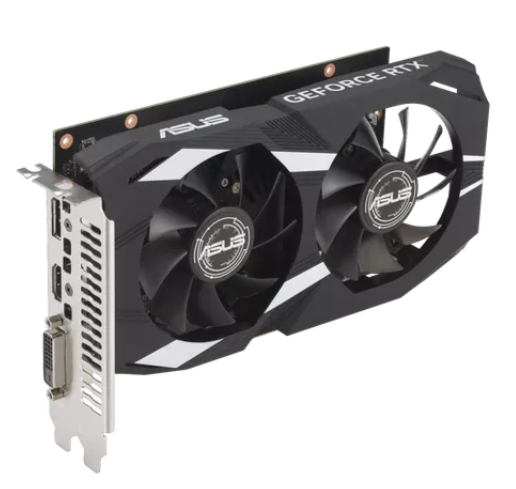 ASUS Dual -RTX3050-O6G, GeForce RTX 3050, 6 GB, GDDR6, 96 bit, 7680 x 4320 pixels, PCI Express 4.0