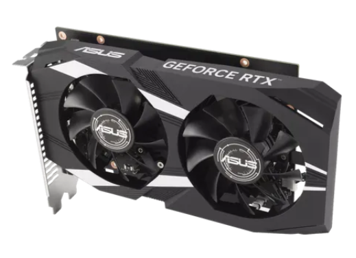 ASUS Dual -RTX3050-O6G, GeForce RTX 3050, 6 GB, GDDR6, 96 bit, 7680 x 4320 pixels, PCI Express 4.0