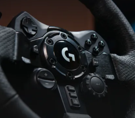 Logitech G G923 Racing Wheel and Pedals for PS5, PS4 and PC, Steering wheel + Pedals, PC, PlayStation 4, PlayStation 5, D-pad, Analogue / Digital, 900°, Wired