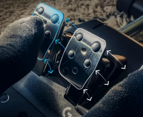 Logitech G G923 Racing Wheel and Pedals for PS5, PS4 and PC, Steering wheel + Pedals, PC, PlayStation 4, PlayStation 5, D-pad, Analogue / Digital, 900°, Wired