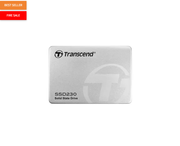 Transcend SSD230S, 256 GB, 2.5", 530 MB/s, 6 Gbit/s