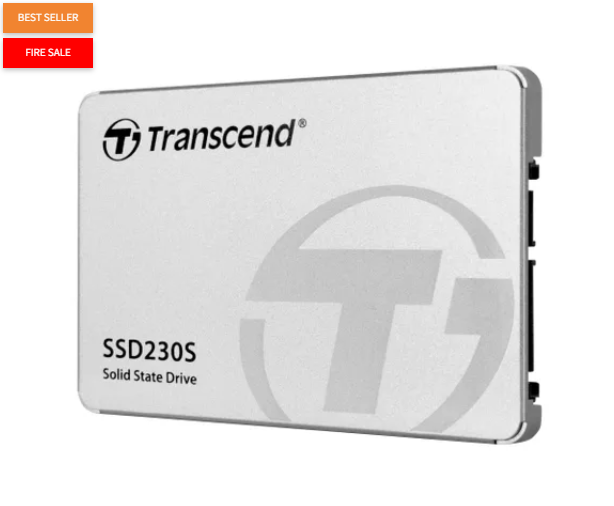 Transcend SSD230S, 256 GB, 2.5", 530 MB/s, 6 Gbit/s