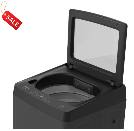 Hisense 14Kg Premium Black Top Loader