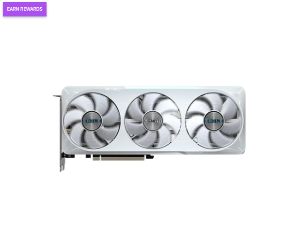 GIGABYTE GeForce RTX 5070 EAGLE OC ICE SFF 12G Graphics Card - 12GB GDDR7, 192bit, PCI-E 5.0, 2587 MHz Core Clock, 3 x DP 2.1a, 1 x HDMI 2.1b, NVIDIA DLSS 4, GV-N5070EAGLEOC ICE-12GD, GeForce RTX 5070, 12 GB, GDDR7
