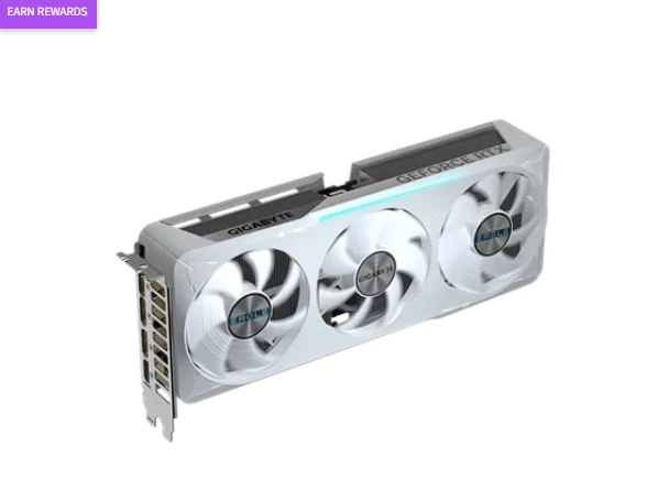 GIGABYTE GeForce RTX 5070 EAGLE OC ICE SFF 12G Graphics Card - 12GB GDDR7, 192bit, PCI-E 5.0, 2587 MHz Core Clock, 3 x DP 2.1a, 1 x HDMI 2.1b, NVIDIA DLSS 4, GV-N5070EAGLEOC ICE-12GD, GeForce RTX 5070, 12 GB, GDDR7