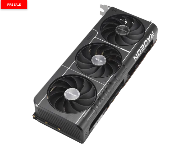 ASUS Prime -RX9070XT-O16G, Radeon RX 9070 XT, 16 GB, GDDR6, 256 bit, 7680 x 4320 pixels, PCI Express 5.0