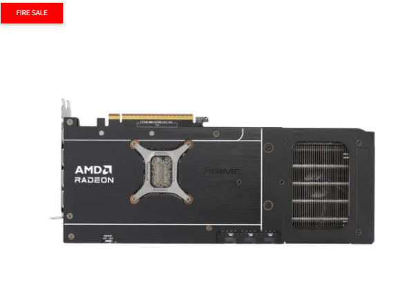 ASUS Prime -RX9070XT-O16G, Radeon RX 9070 XT, 16 GB, GDDR6, 256 bit, 7680 x 4320 pixels, PCI Express 5.0