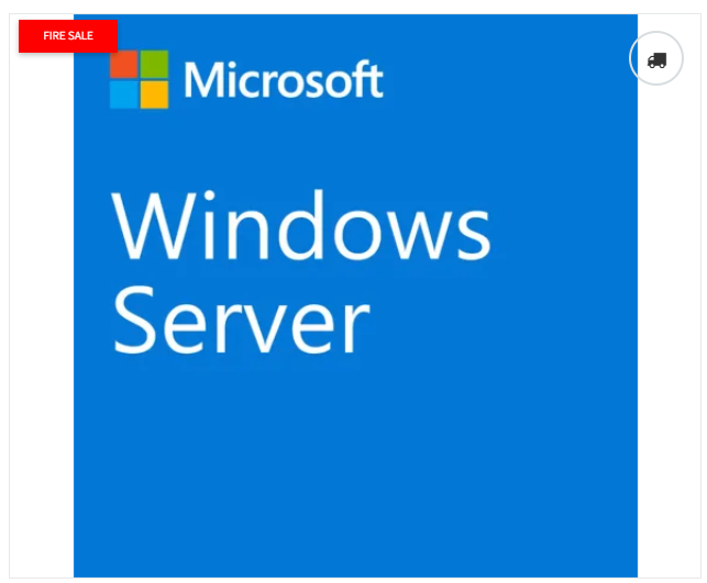 Microsoft Windows Server 2022 Standard, License, English, 1 license(s)