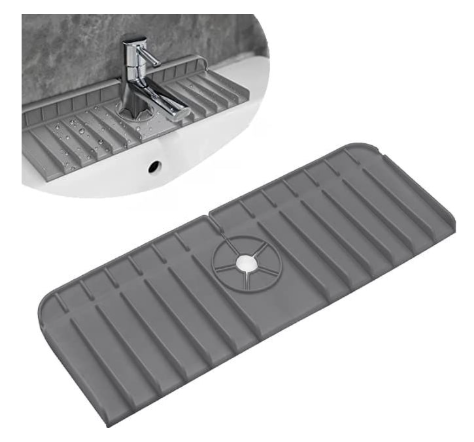 CASEY SILICON FAUCET STORAGE PLATFRM GRY