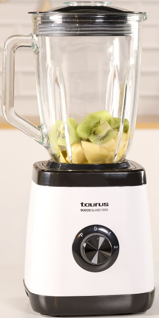 Taurus 1.5L Succo Glass 1300W Jug Blender