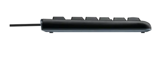 Logitech Desktop MK120, Full-size (100%), Wired, USB, QWERTY, Black, Mouse included