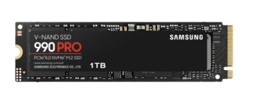Samsung 990 PRO, 1 TB, M.2, 7450 MB/s