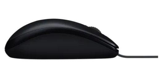 Logitech Mouse M90, Ambidextrous, Optical, USB Type-A, 1000 DPI, Grey