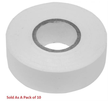 Ellies PVC 10 Metre Insulation Tape Pack Of 1...