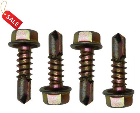 Solarix Hexagon Head Self Tapping Screw Pack ...