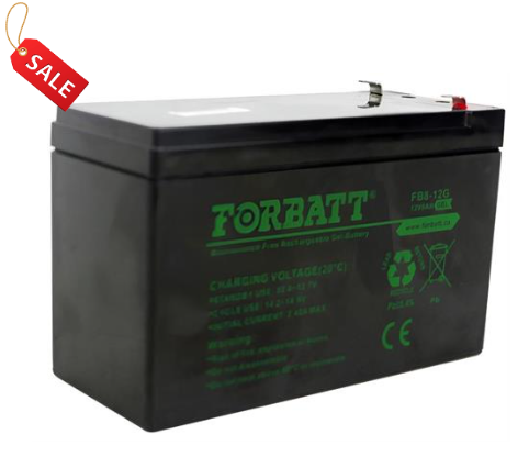 Solarix Forbatt 12V 8Ah Rechargeable Lead Acid Battery