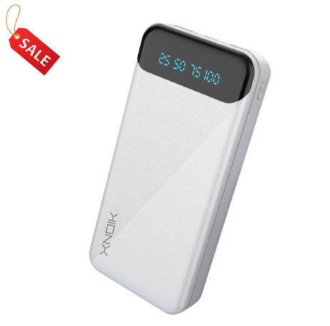 Geeko Xnoik White 20000mAh Power Bank