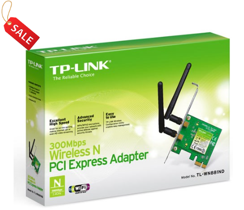 TP link 300MBPS Wireless N PCIE Express Adapter