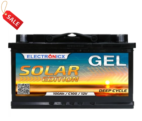 Solarix 12V 100AH GEL Battery