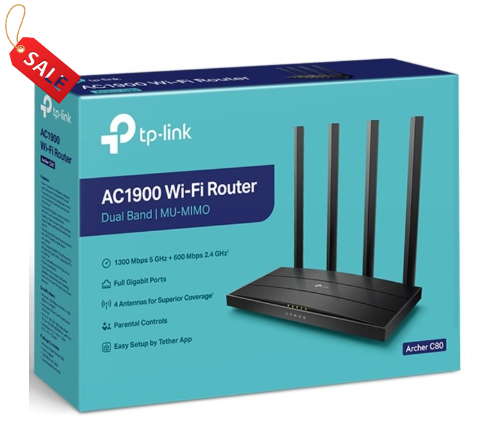 TP-Link Archer AC1900 Wireless MU-MIMO Wi-Fi Router