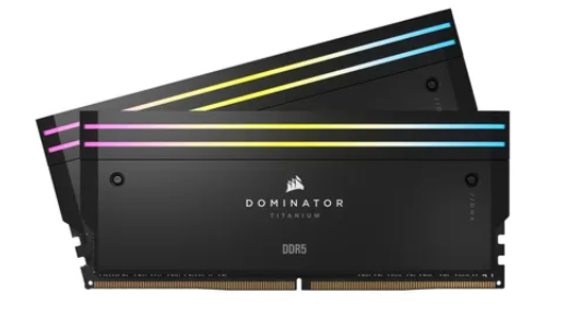 Corsair Dominator Titanium CMP48GX5M2X7200C36, 48 GB, 2 x 24 GB, DDR5, 7200 MHz, 288-pin DIMM