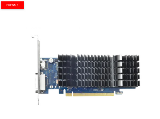 ASUS GT1030-SL-2G-BRK, GeForce GT 1030, 2 GB, GDDR5, 64 bit, 1920 x 1200 pixels, PCI Express 3.0