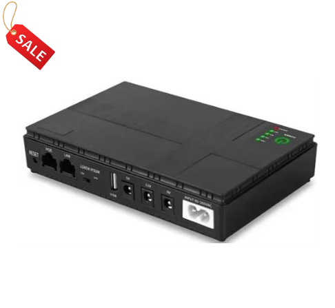 Solarix 10400mAH Micro UPS-Runs Router