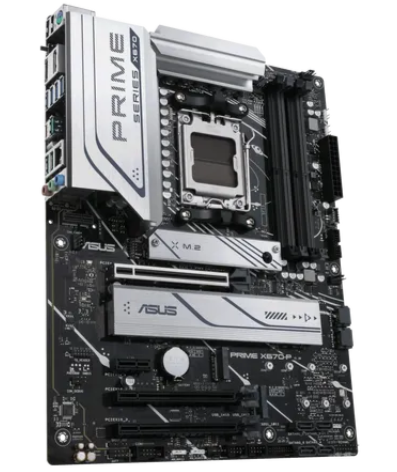 ASUS PRIME X670-P, AMD, Socket AM5, Socket AM5, DDR5-SDRAM, 128 GB, DIMM