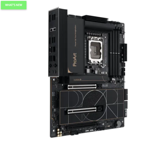 ASUS PROART Z890-CREATOR WIFI, Intel, LGA 1851 (Socket V1), Intel Core Ultra (Series 2), LGA 1851, DDR5-SDRAM, 192 GB