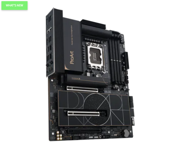 ASUS PROART Z890-CREATOR WIFI, Intel, LGA 1851 (Socket V1), Intel Core Ultra (Series 2), LGA 1851, DDR5-SDRAM, 192 GB