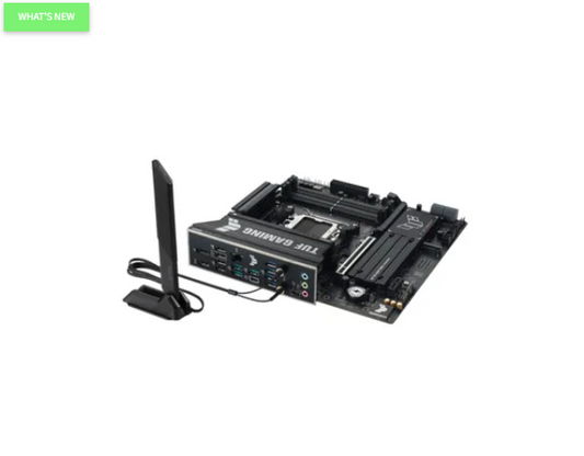 ASUS TUF GAMING B850M-PLUS WIFI7, AMD, Socket AM5, AMD Ryzen 7000 Series, AMD Ryzen 8000 Series, AMD Ryzen 9000 Series, Socket AM5, DDR5-SDRAM, 256 GB