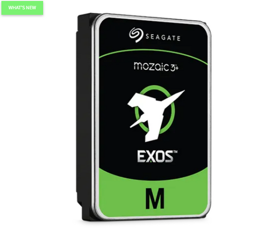 Seagate Exos M, 28 TB, 7200 RPM, 512 MB, 3.5", Serial ATA