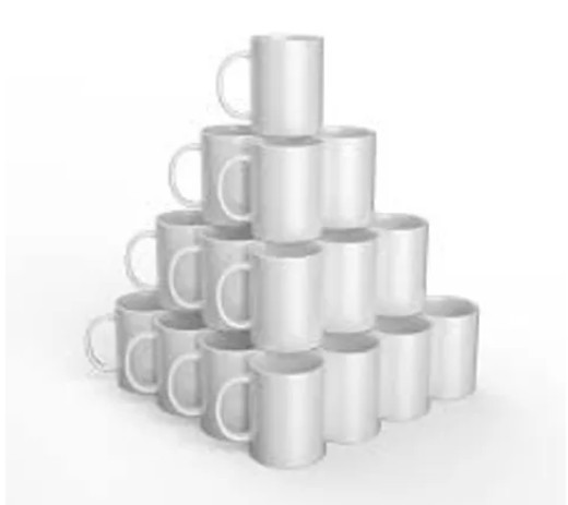2008945 - Cricut 440ml Ceramic Mug Blank BULK 36pc White