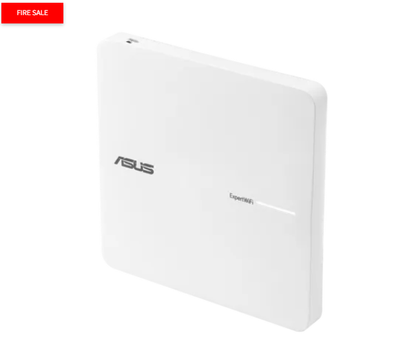ASUS EBA63 ExpertWiFi AX3000 Dual-band PoE, 2.4 GHz, 5 GHz, 2402 Mbit/s, IPSec, SSH, WPA-Enterprise, WPA-Personal, WPA2-Enterprise, WPA2-Personal, WPS, 10,100,1000 Mbit/s