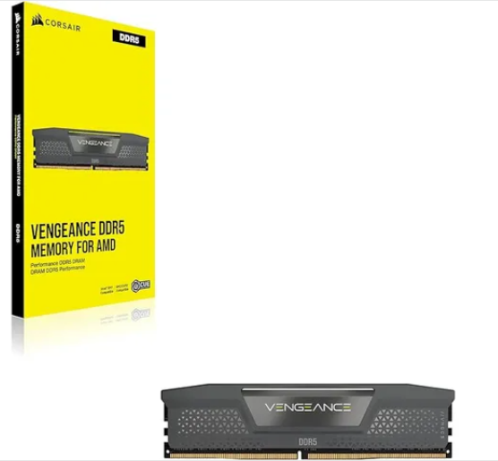 CORSAIR VENGEANCE DDR5 16GB (1 x 16GB) DDR5 6000 CL36-44-44-96 1.35V Intel XMP & AMD EXPO - GREY